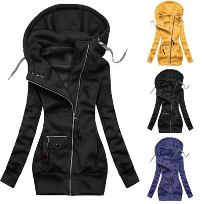 Womens Fashion Plus Size Pullover Tops Long Sleeves Loose Coat Casual Jackets