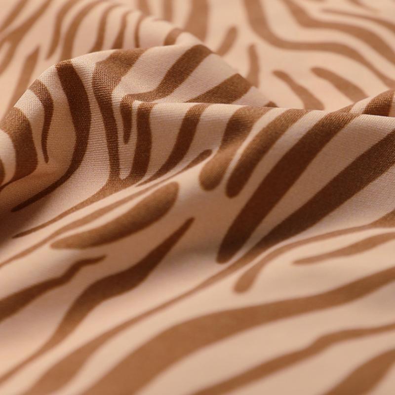 Sexy Female Lace T Trousers Lace Stitching Leopard Striped Without Trace Underwear Comfortable Breathable Underwear