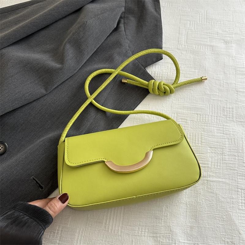 Fashion-forward Summer Crossbody Bag For Women With Unique Design In Various Colors зелёный