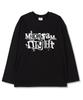 MIDNIGHT12AM Superea Oversized Long Sleeve T-Shirt 3 Colors