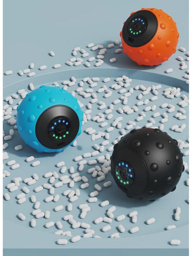 Electric Vibrating Massage Ball for Muscle Relaxation and Fitness