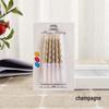 Creative Rotating Lotus Music Birthday Candle for Cakes