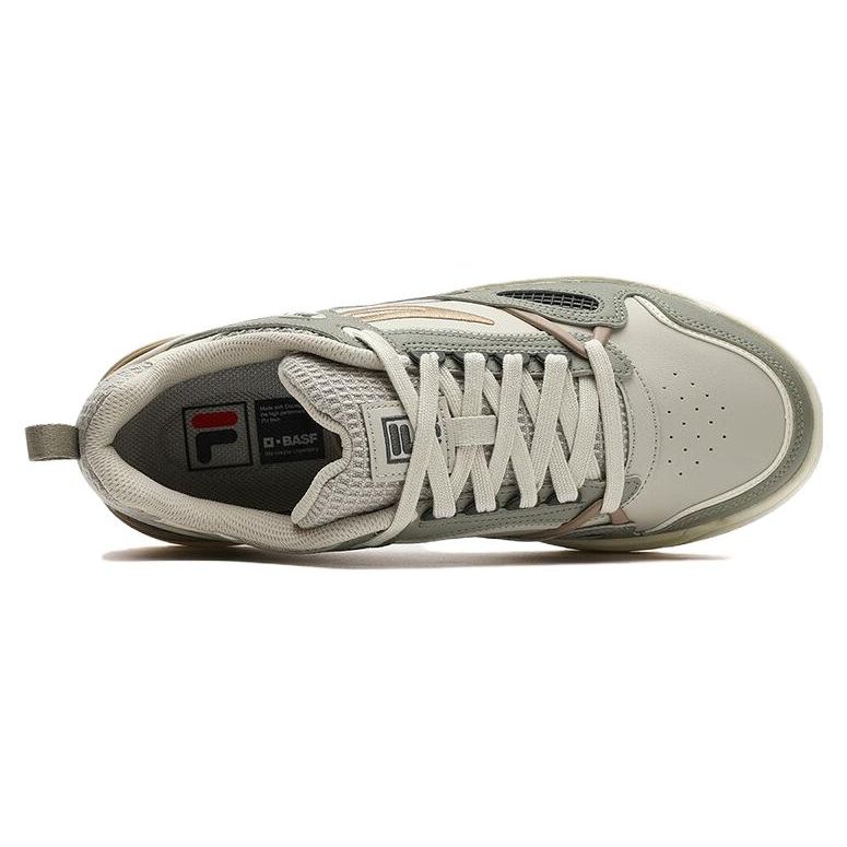 Fila Slam Fabric Synthetic Leather Comfortable Daily Shock Absorption Wear-Resistant Support Lightweight Low-Top Casual Shoes F12M341208FSO