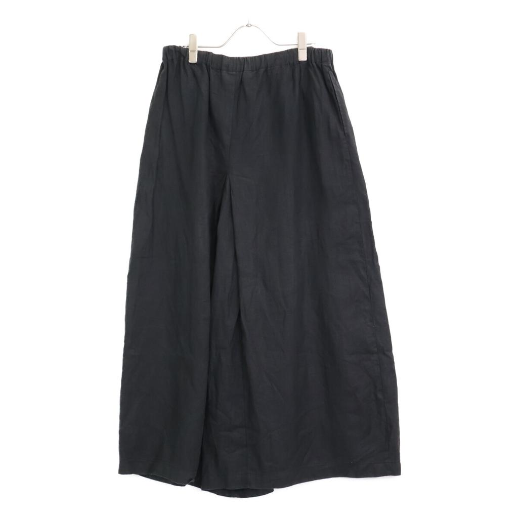JOURNAL STANDARD 23030400600110 Linen tuck culottes/ Bottoms * There is no size description. blackUsed