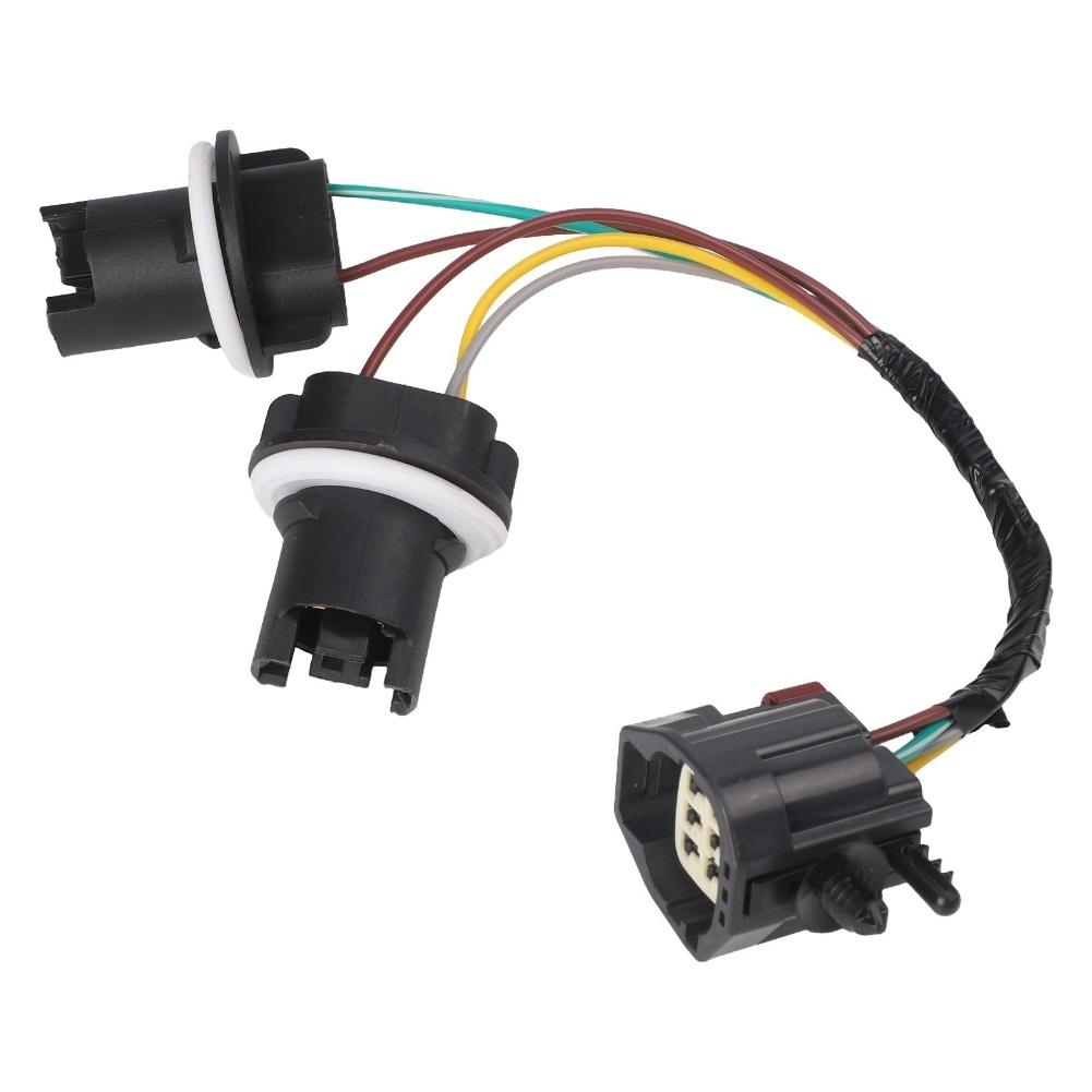 Replacement Tail Light Harness Accessory 2007-2018 Socket Harness Easy Installation Process Made Of ABS Material