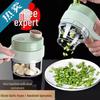 Gatling Wireless Electric Vegetable & Garlic Cutter - Multi-function Kitchen Food Prep Machine