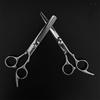 1Pc Haircut Scissors Hairdressing Scissors Flat Cutting Tooth Scissors Bangs Scissors Pet Scissors