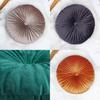Cozy Round Pumpkin Back Seat Chair Cushion With Soft Velvet Touch And Durable Design