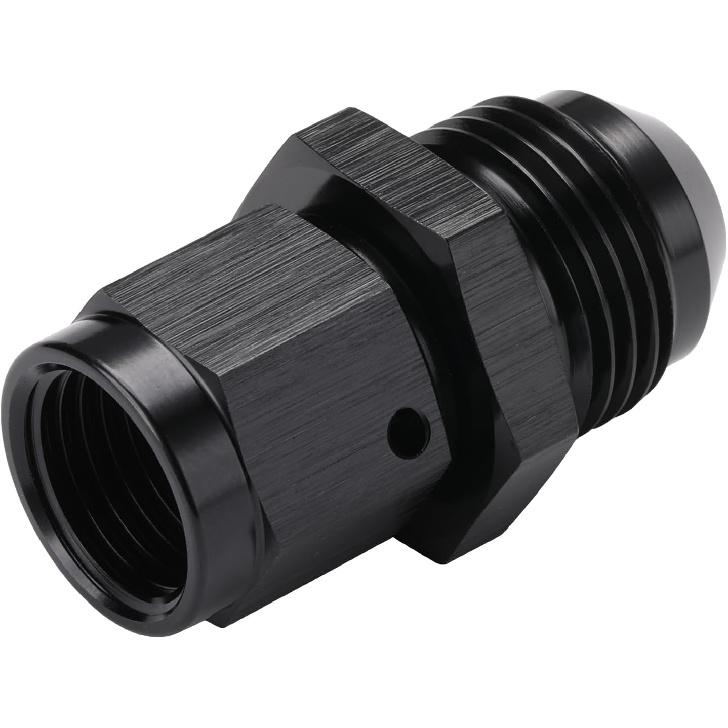 6AN Female Swivel To 8AN Male Flare Expander Fitting Adapter Aluminum Black