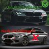 Front Bumper Lip Splitter Diffuser Body Kit Car Exterior Modification Parts For BMW 5 Series F90 M5 Competition CS 2025-2025 LCI