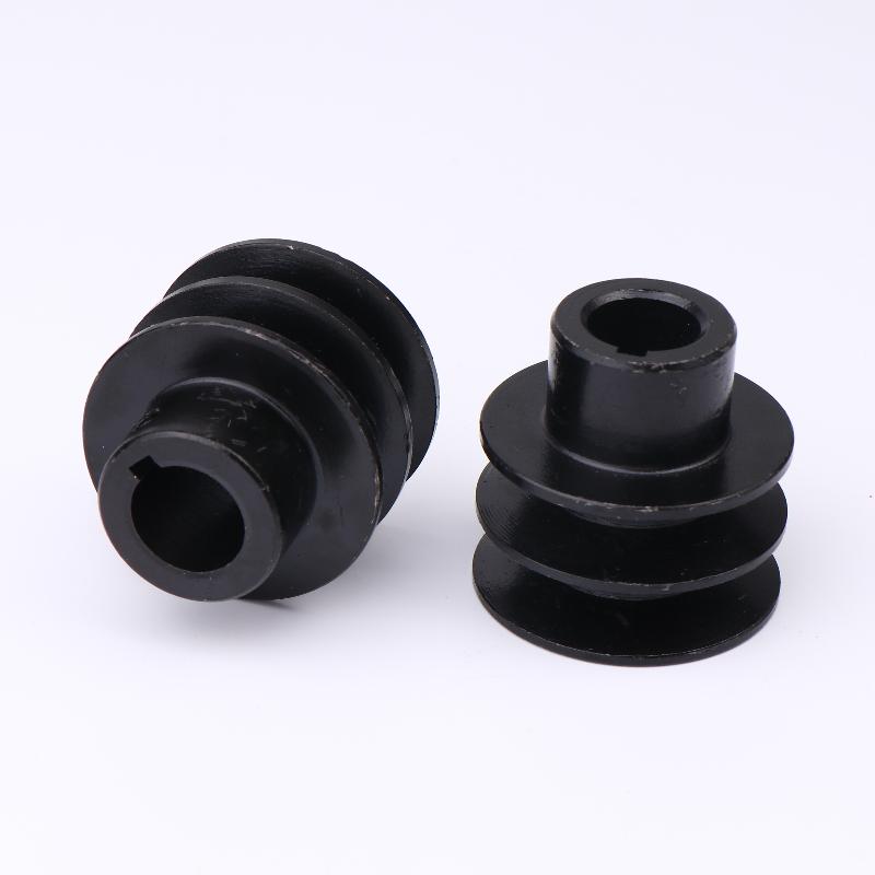 19/20Mm Double Groove Flat Key Shaft V Belt Pulley For 168F 170F Gasoline Engine Accessories