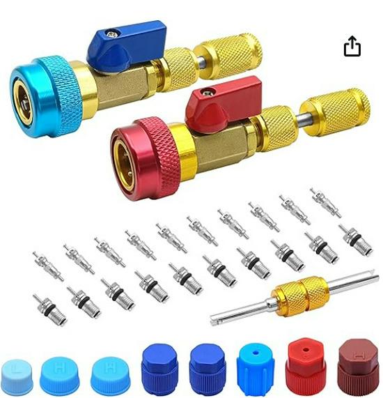 R134a Valve Core Removal Tool for Car AC Repair