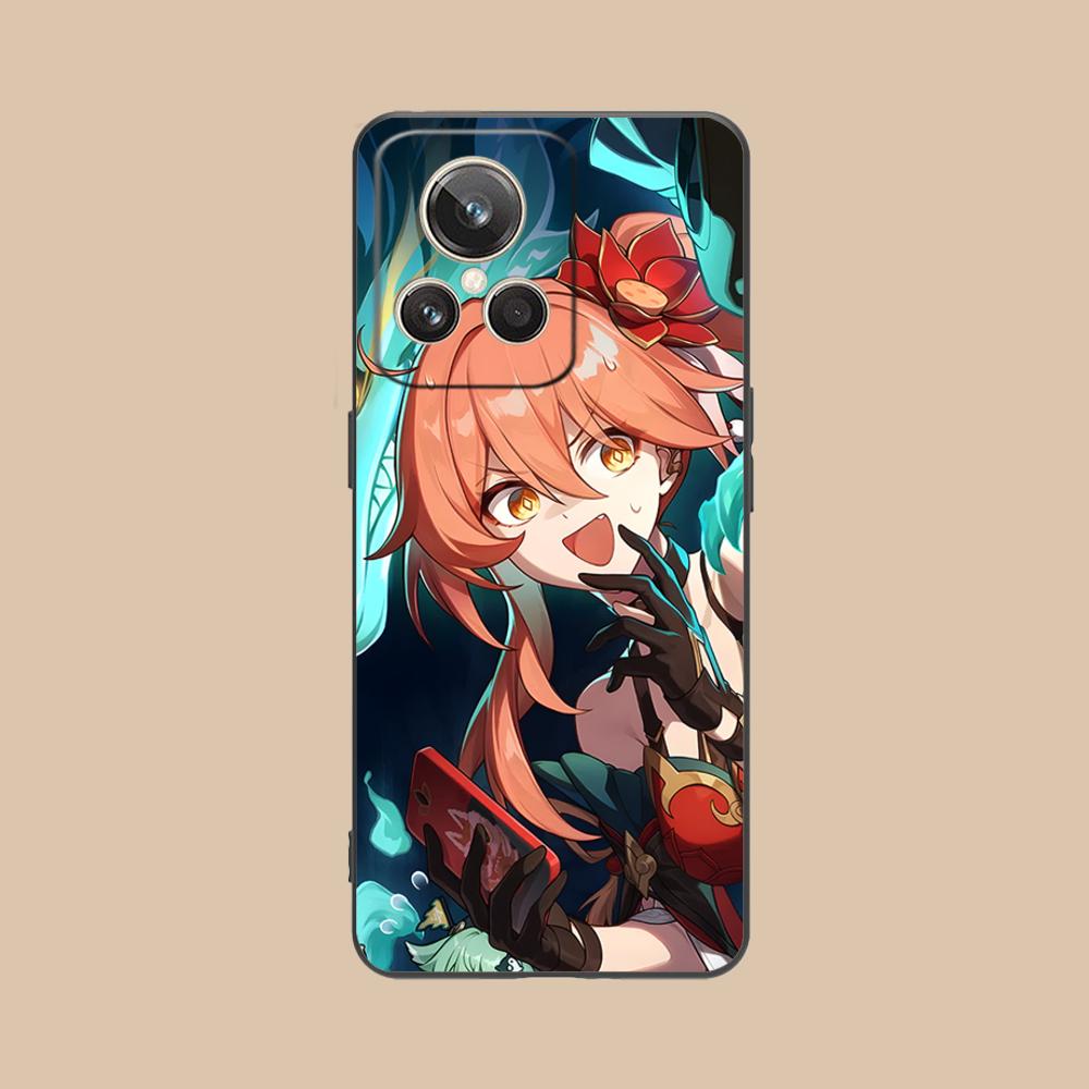 HSR Guinaifen Matte TPU Mobile Phone Case for Realme GT 8 Neo Pro C75 73 71 C67 65 C55 53 C35 31 C20 15 Colorful Cover