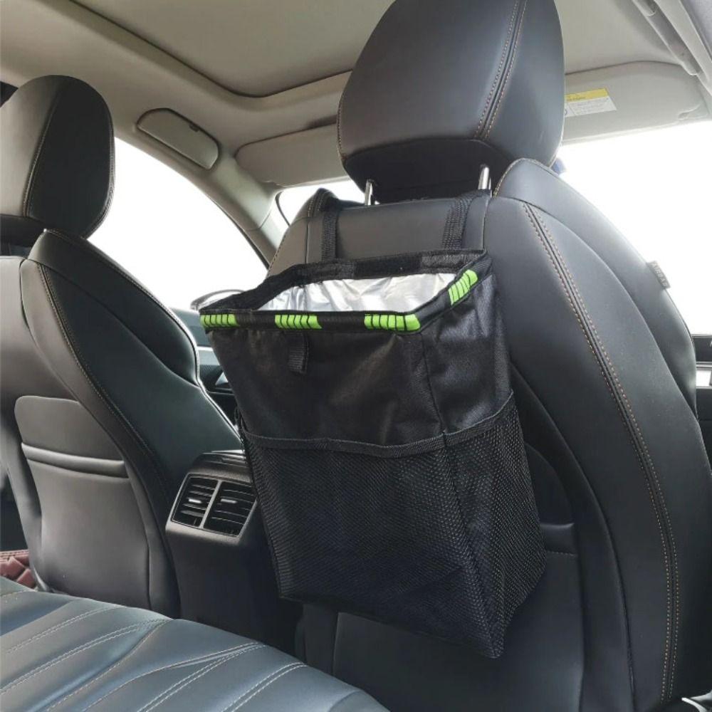 Waterproof Hanging Litter Bag Leak Proof Garbage Storage Car Accessories Car Waste Bins  Rear Seat