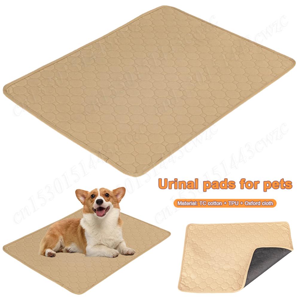 Anti Slip Pet Pee Pad Reusable Dog Urine Mat Absorbent Puppy Cat Training Diaper Mat Highly Absorbent Diaper for Car Seat Cover