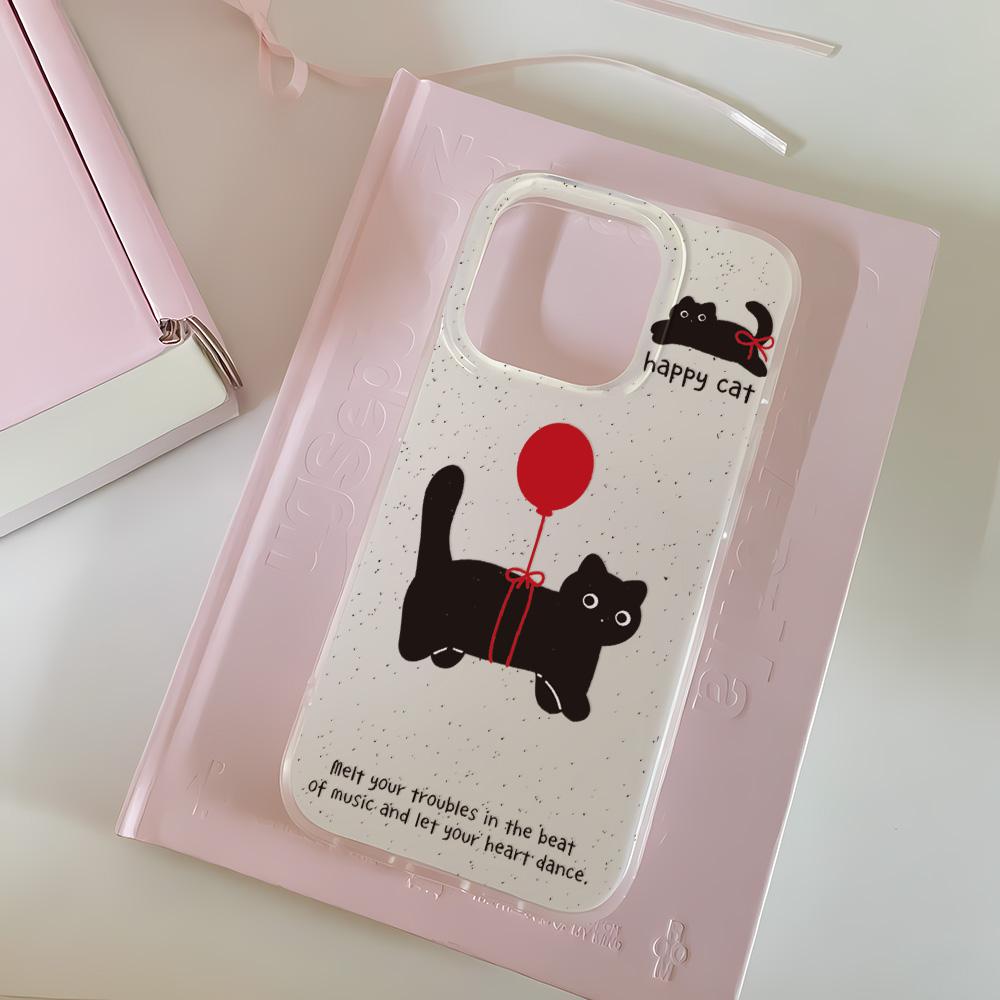 Painted Phone Case for iPhone 12 13 15 16 iPhone 16 12 13 14 15 Pro  14 15 16 Pro Max Coverage Shockproof Anti-Fingerprint Fresh Style Protective Case