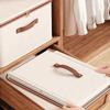 Aufbewahrungsboxen mit Reißverschlussdeckel für den Kleiderschrank, faltbare Stoffboxen für Kleidung, Spielzeug, Decken-Organizer, faltbar und waschbar