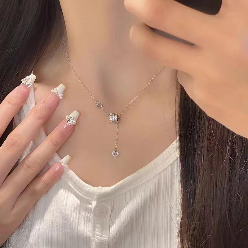 Tassel Clavicle Necklace: Luxurious Fashion Jewelry Gift for Bestie or Girlfriend