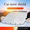 Winter Car Snow Shield Front Windshield Frost-Proof Cover Coat Heat Insulation Sunblock Window Protection for Cars
