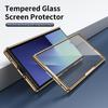 Samsung Z Fold7 Case: Foldable Electroplated Diamond Pattern, Plain Leather, Full Coverage for Fold6/5, Cross-border Compatibility.