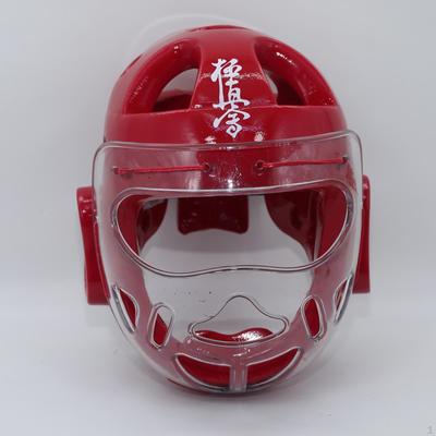 Karate Headgear Boxing Helmet Breathable Sports Full Coverage Head Protection Face Cover for