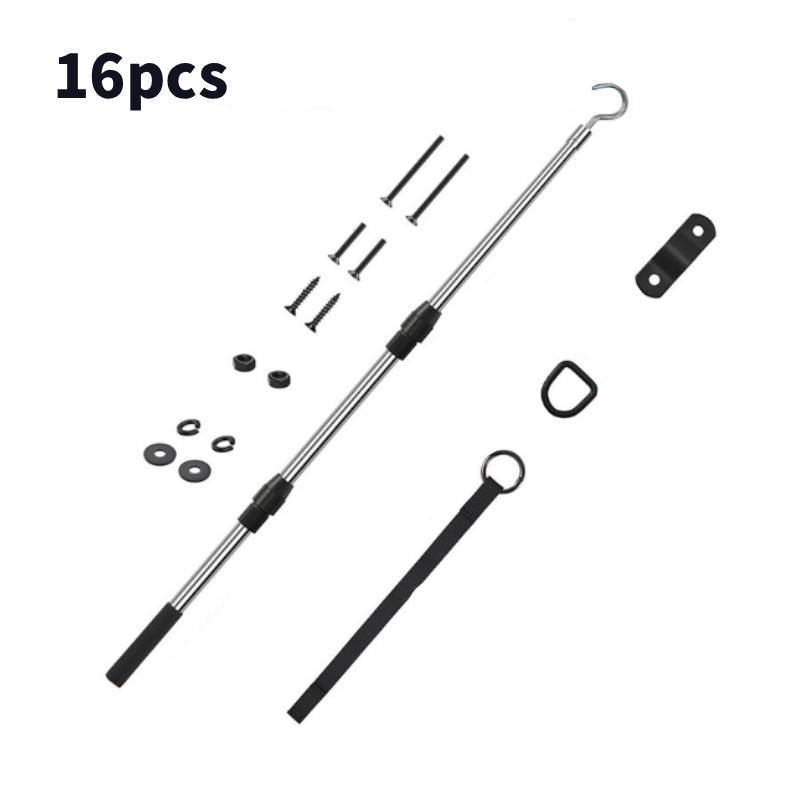 Metal Loft Drop Down Rope Set With Stainless Steel Hardware For Attic Access