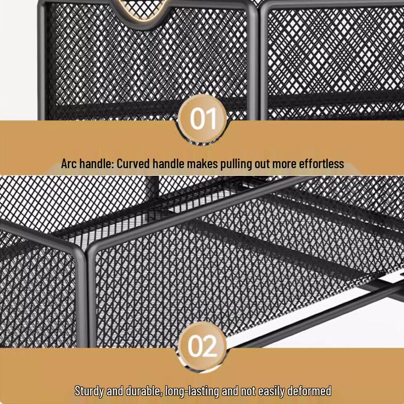 Under-Sink Pull-Out Cabinet Organizer