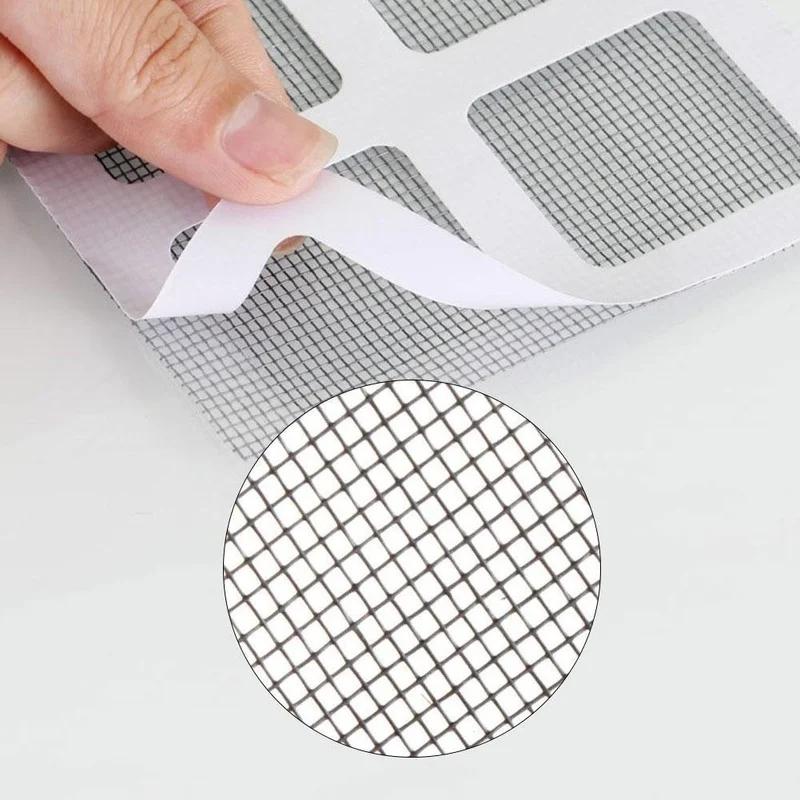 New 24Pcs/6sheet Fix Your Net Mesh Window Screen for Home Anti Mosquito Repair Screen Patch Stickers