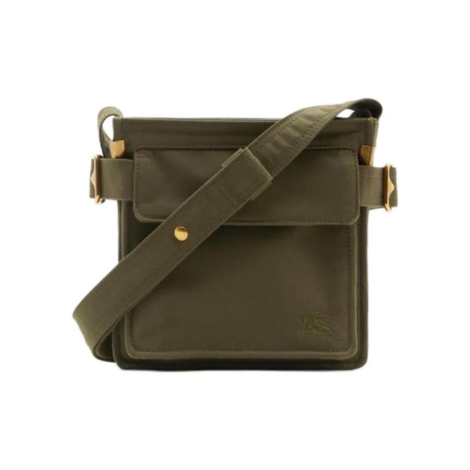 

Burberry Zipper Closure Polyester Crossbody Bag Men s Military Green Basic Package (Box + Dust Cover) зелений