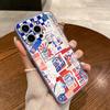 European Fresh Sardines Crab Phone Case For IPhone 16 15 14 Pro Max Plus 13 12 Mini 11 Pro Max X XR XS 8 7 Plus SE2 Back Covers