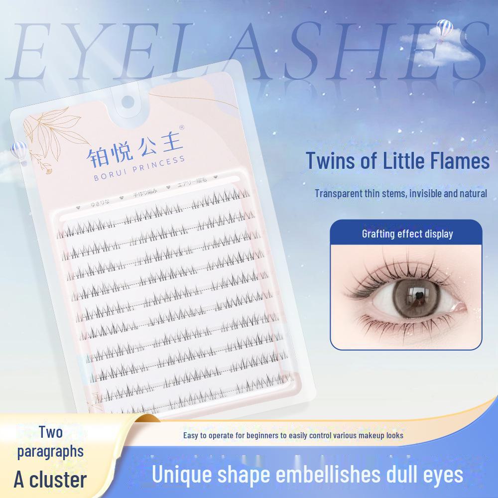 

Comic Barbie Natural False Eyelashes: Double-Segmented, Self-Grafting for Beginners
