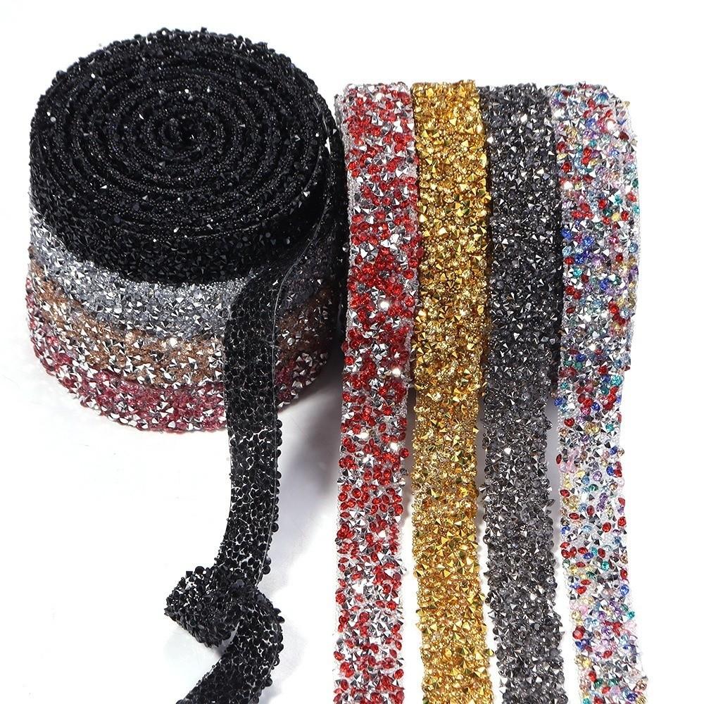 Decorations Trim Self Adhesive Chains Garment Accessories Resin Zirconia Chains Hairpin Decoration