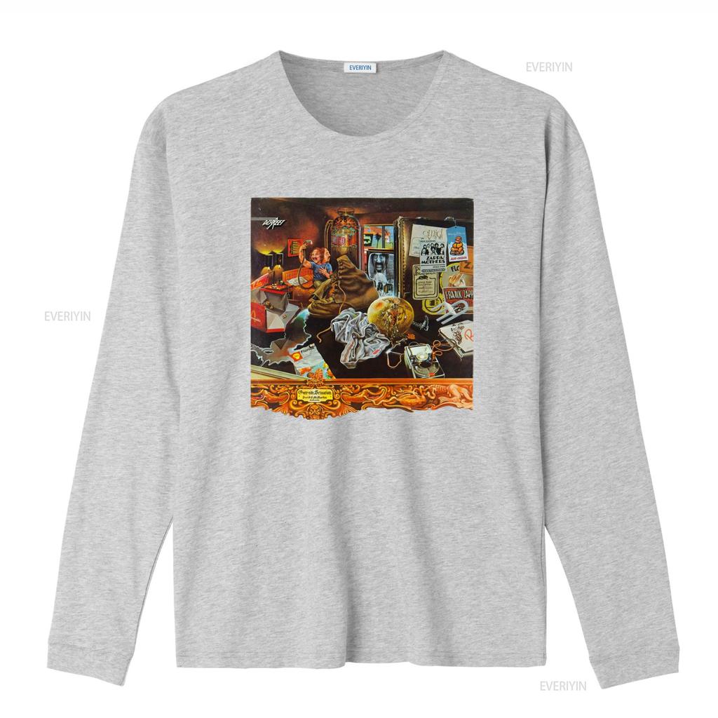 Over Nite Sensation Classic Frank Zappa The Mothers of Invention Vintage Rock Art T Shirt Vintage Washed Slightly Breathable