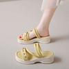 Sandals Women Wear New Soft-soled, Lightweight and Non-slip Two-in-one for Summer Wear, Height-increasing Fairy Skirt Slippers