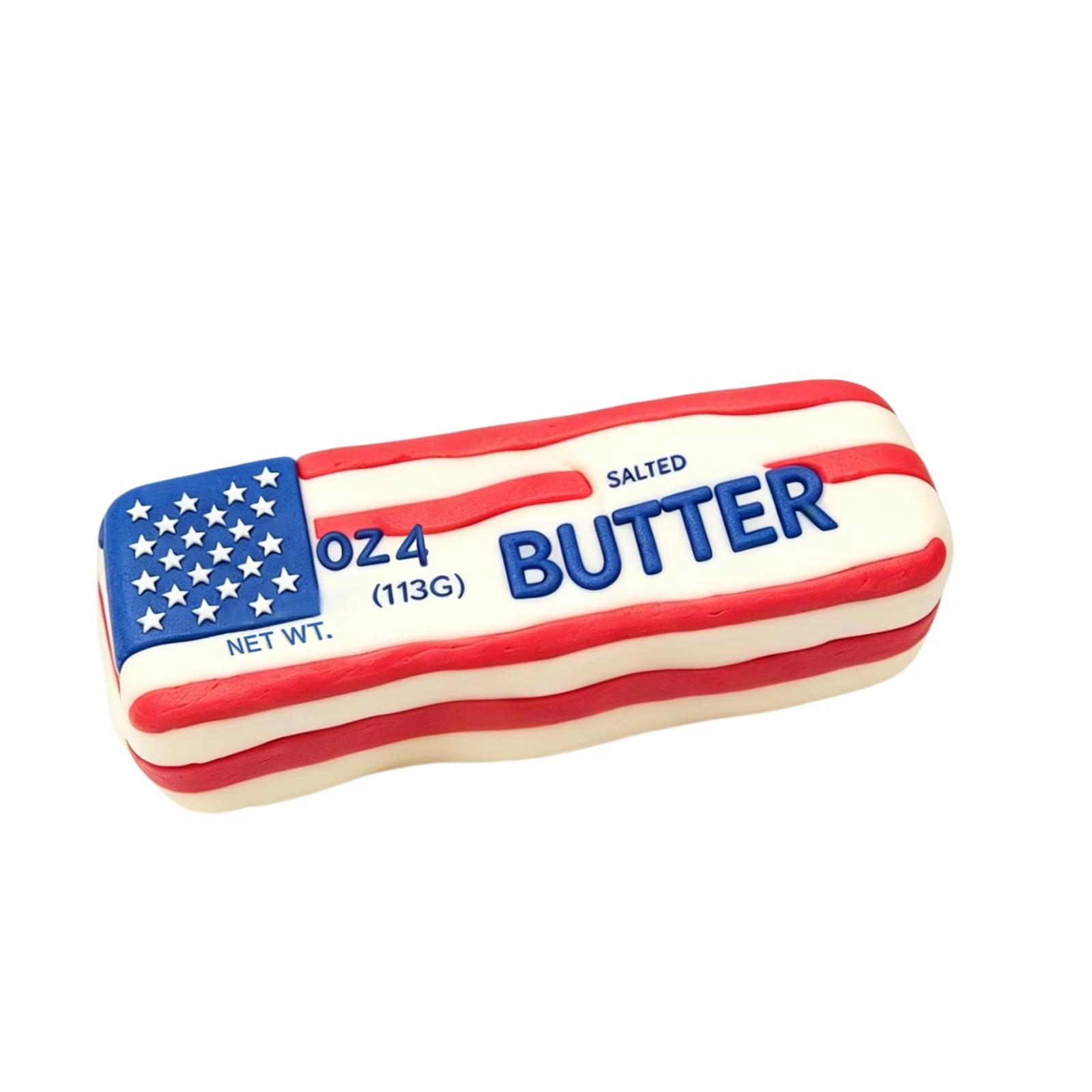 

Patriotic Butter Slime, Butter Stick Toys, Wet Soft Slow , Stress Relief Salted Butter Sticks, Toys Suitable For Adults One Size