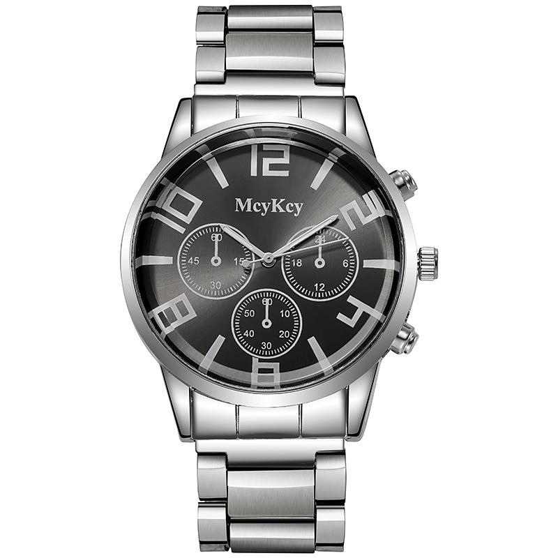 Men'S Business Steel Belt Watch, Prism Glass, Xi Yin Model