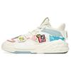 MARVEL x Anta Bastard Slip Resistant Abrasion Resistant Mid top Skateboard Shoes Men's Ivory White 912118088-1