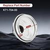 2Pcs 3.5" 12 Thread Oil Bath Seal Dust Caps for Dexter 9k 10K 8-415