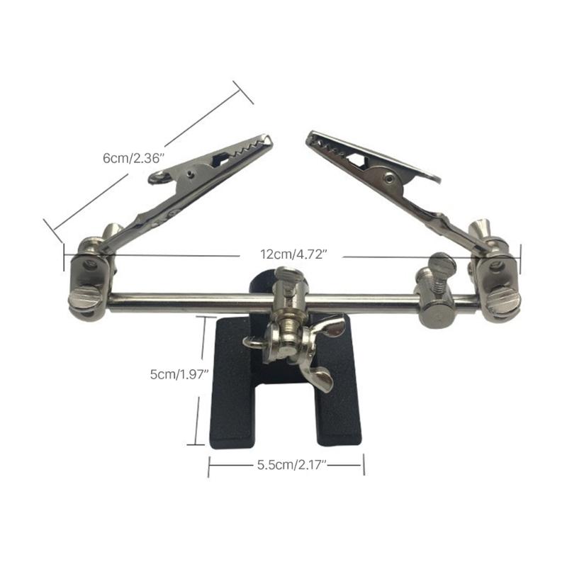 Soldering Helping Hands Clip Third Hand Soldering Iron Stand Clamp Soldering Aid Electrical Circuit Hobby