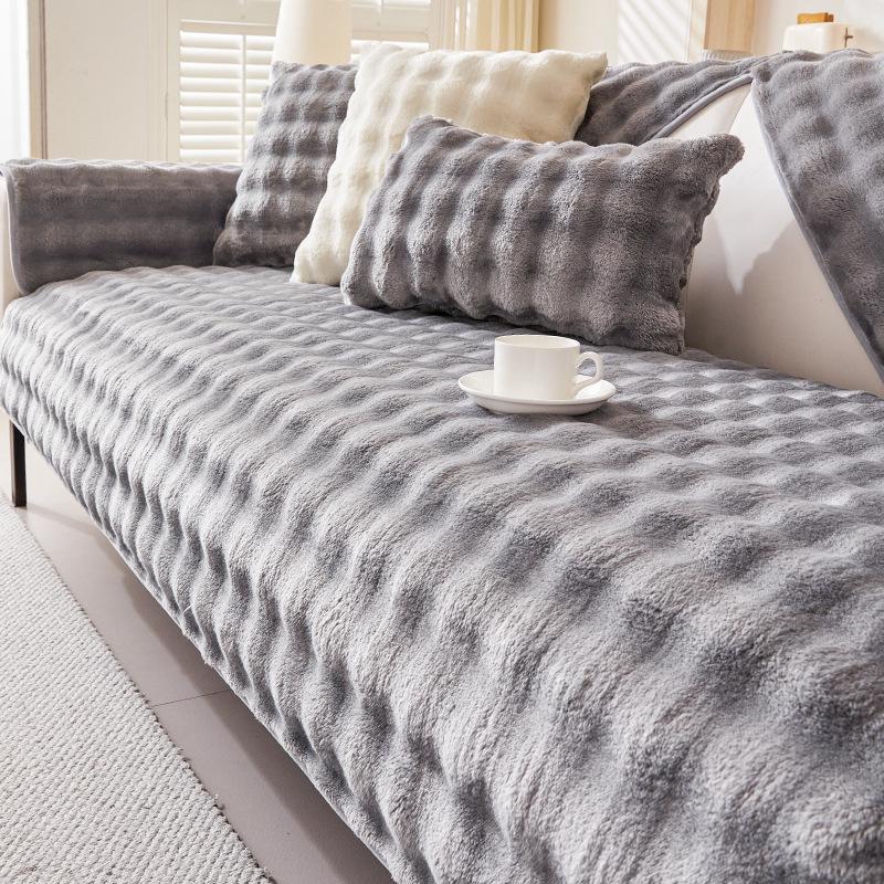 

2025 Мягкая подушка для дивана и нескользящий чехол для осени/зимы 70*150cm Two-Seater