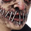 Halloween Terror Big Mouth Nails Mask Latex Evil Demon Cosplay Costumes Headgear Helmet Carnival Party Horror Blood Creepy Props