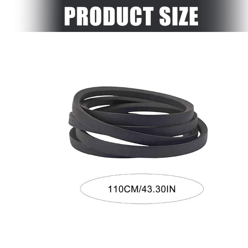 Replacement Mower Belt For 13A226JD897, 13A326JC058, 13A326JC700, Models Mower 43.5Inch Length Tension Construction