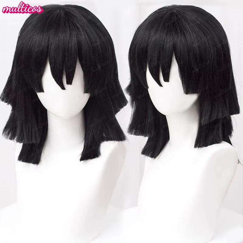 

Парики DemonSlayer Узуй Тенген Кочо Канаэ Камадо Нэдзуко Канродзи Мицури Руи Хашибира Иноске Сабито Косплей-парик + Шапочка для парика