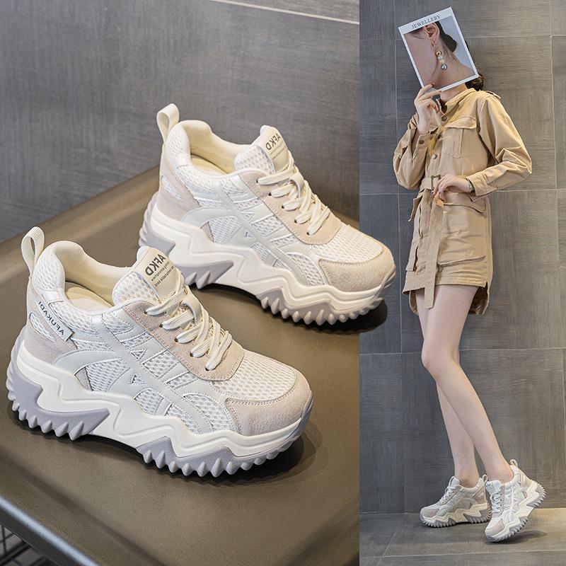 Inner Height Increase Women's New Autumn Casual Sports Shoes Children's Versatile