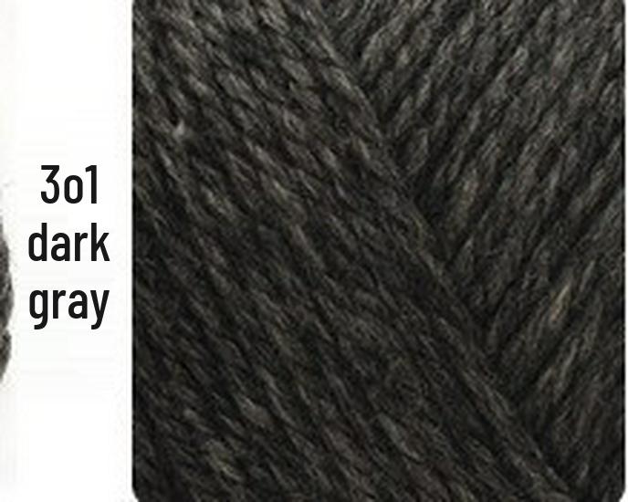 Alpaca Wool Medium-thick Yarn for Hand-knitted Men's and Women's Multi-color Hats, Scarves, and Coats.