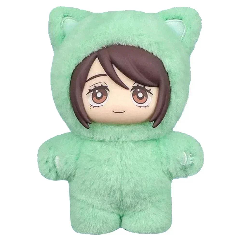 i n Stock Eaki Jujutsu Kaisen Gojo Satoru-Cat Plush Doll Park Party Blind Box Pendant Charm Bag Collectible Model