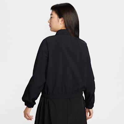 Nike Jackets Women's Black Lapel Moderate Other