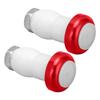 2pcs Bike Lights LED Adjustable 20 Meters Visible Handlebar Turn Signals with Built in Batteries