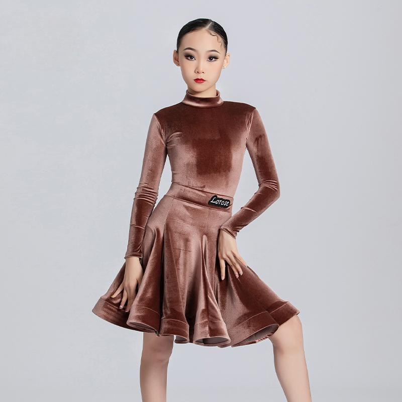 Art Examination Grade Examination Big Swing Skirt Professional Competition Ice Velvet Required Costume Perform