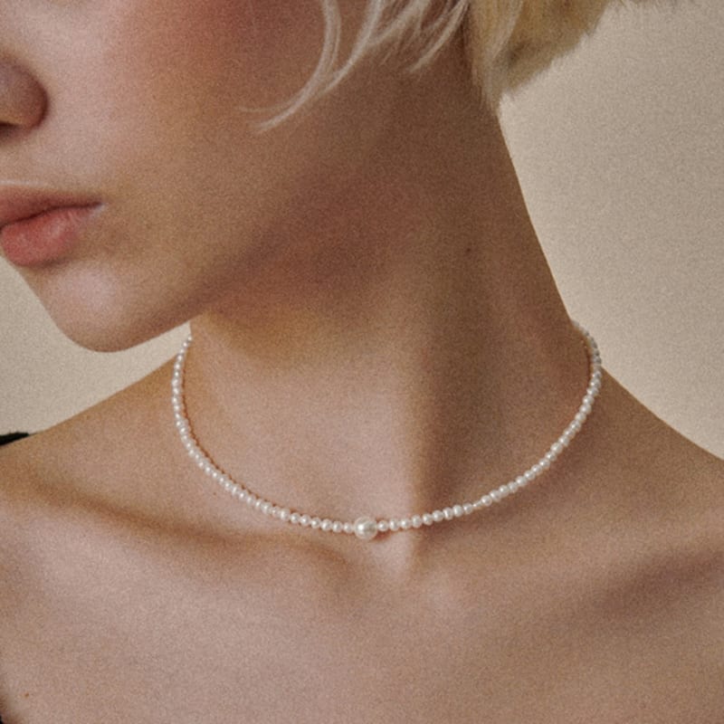 OVT-U Point Freshwater Pearl Necklace A